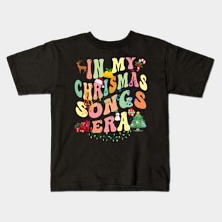 In My Christmas Songs Era Xmas Family Matching Kids T-Shirt